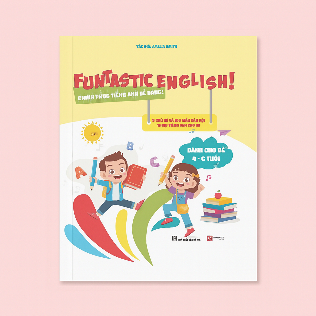 Sách Chinh phục Tiếng Anh dễ dàng- Funtastic English (Dành cho bé 4-6 tuổi)