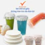 Set 500 tờ giấy chống tràn trà sữa tiện lợi cho ly mang đi