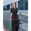 Jumpsuit cổ vest kèm belt A1684