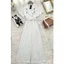 Jumpsuit cổ vest kèm belt A1684