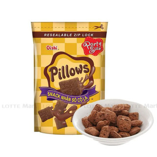 Combo snack pillows oshi nhân kem  mix vị gói 80g