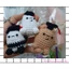 Móc khóa we bare bears đội mũ tốt nghiệp, chúng tôi đơn giản là gấu - handmade len - crochet - amigurumi