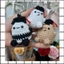 Móc khóa we bare bears đội mũ tốt nghiệp, chúng tôi đơn giản là gấu - handmade len - crochet - amigurumi