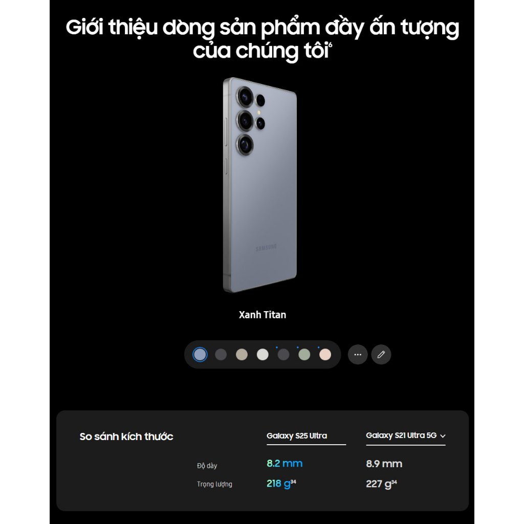 Điện Thoại Samsung Galaxy S25 Ultra 12GB 256GB Chính Hãng - ảnh 3