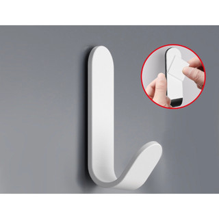 Combo 5 / 10 Móc treo tường hạng nặng siêu dính Không cần khoan tường, móc J treo tường cho quần áo và vật dụng cá nhân