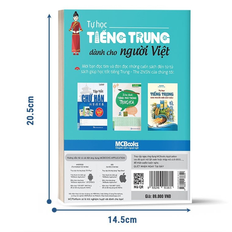 Sách - Tự Học Tiếng Trung Dành Cho Người Việt - phiên bản mới