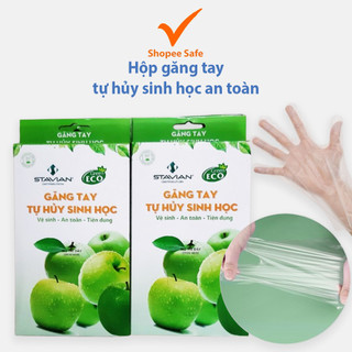 Hộp găng tay tự hủy sinh học an toàn bảo vệ môi trường #A261