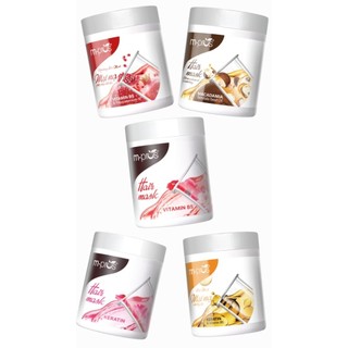 Mặt Nạ Dưỡng Tóc M.pros 600g . Keratin Hương Sen, Vitamin B5 Hương Hoa,Macadamia Oil,Vitamin B5 Hương Hoa,Lựu 600ml.