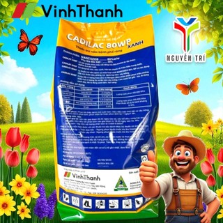 Cadilac 80WP Xanh (Gói 1kg) - Mancozeb Dạng Bột Xanh, Phòng Trừ Nấm Phổ Rộng, Nhập Khẩu Bulgaria