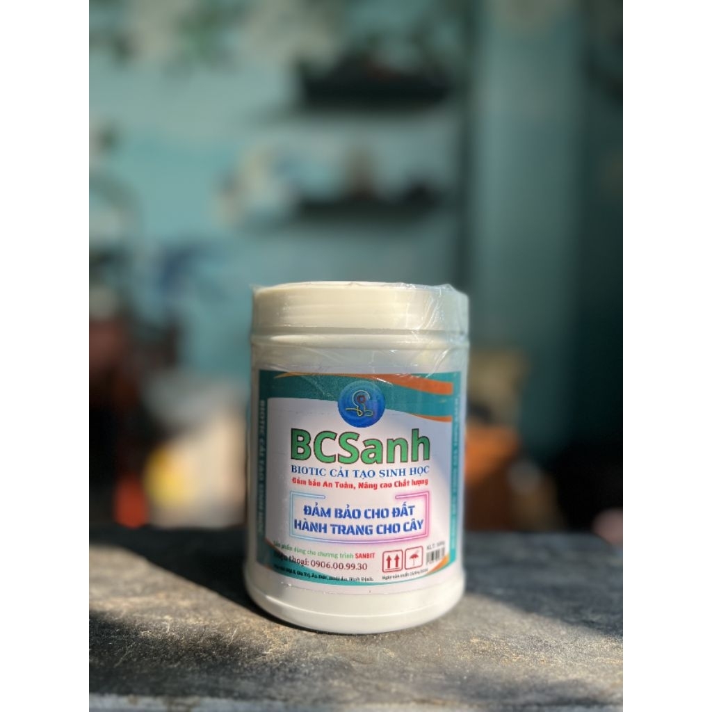 Sinh khối vi sinh BCSanh Vạn Đại - Hộp 500gr - Cải tạo đất