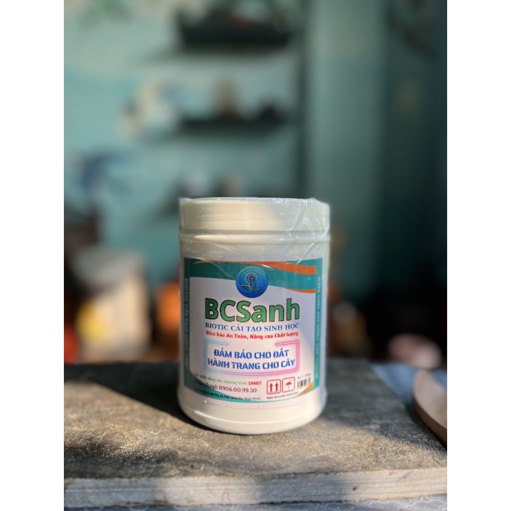Sinh khối vi sinh BCSanh Vạn Đại - Hộp 500gr - Cải tạo đất