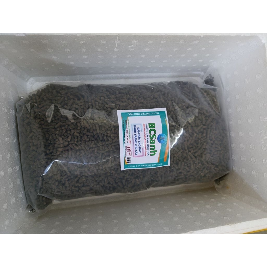 Sinh khối vi sinh BCSanh Vạn Đại - Hộp 500gr - Cải tạo đất