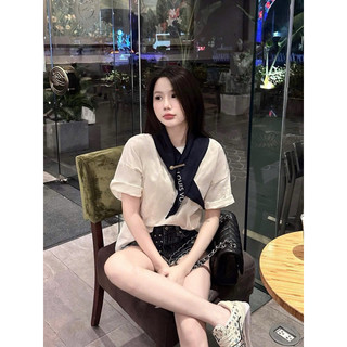 Áo phông kèm khăn