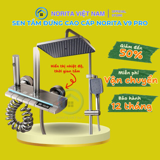 Sen cây tắm đứng Norita V9 pro bản nâng cấp có hiển thị nhiệt độ và thời gian BH 3 năm