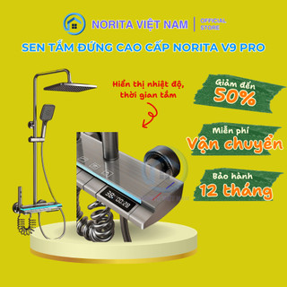 Sen cây tắm đứng Norita V9 pro bản nâng cấp có hiển thị nhiệt độ và thời gian BH 3 năm