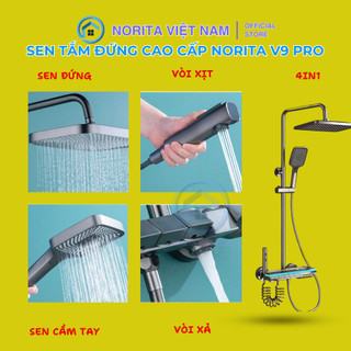 Sen cây tắm đứng Norita V9 pro bản nâng cấp có hiển thị nhiệt độ và thời gian BH 3 năm