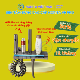 Sen cây tắm đứng Norita V9 pro bản nâng cấp có hiển thị nhiệt độ và thời gian BH 3 năm