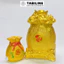 Heo đất ống tiết kiệm tiền hũ tiền size to,nhỏ màu gold cao cấp LD22 - TABILINE