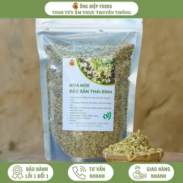 Hoa Hòe Khô Thái Bình – Hái Thủ Công, Phơi Đủ Nắng, Hương Thơm Tự Nhiên – Thích Hợp Hãm Trà Mỗi Ngày