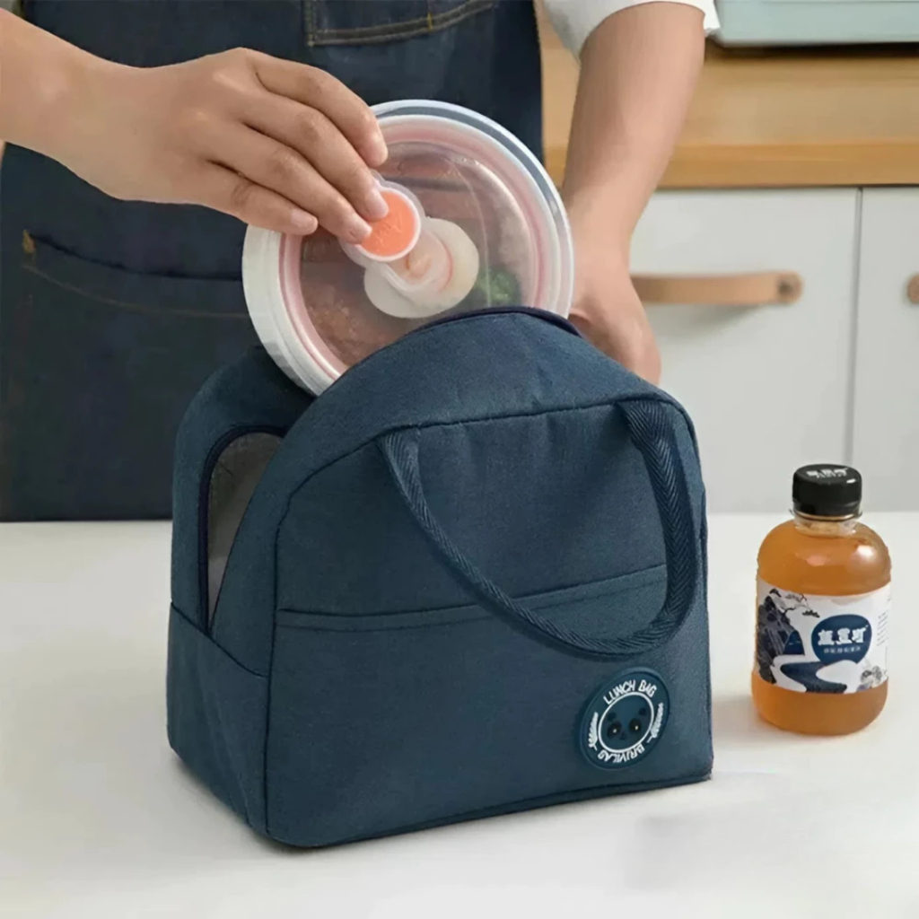 [Đơn 85k Nhận Quà] Túi đựng hộp cơm giữ nhiệt cao cấp túi cơm 3 lớp đựng cơm trưa văn phòng sinh viên