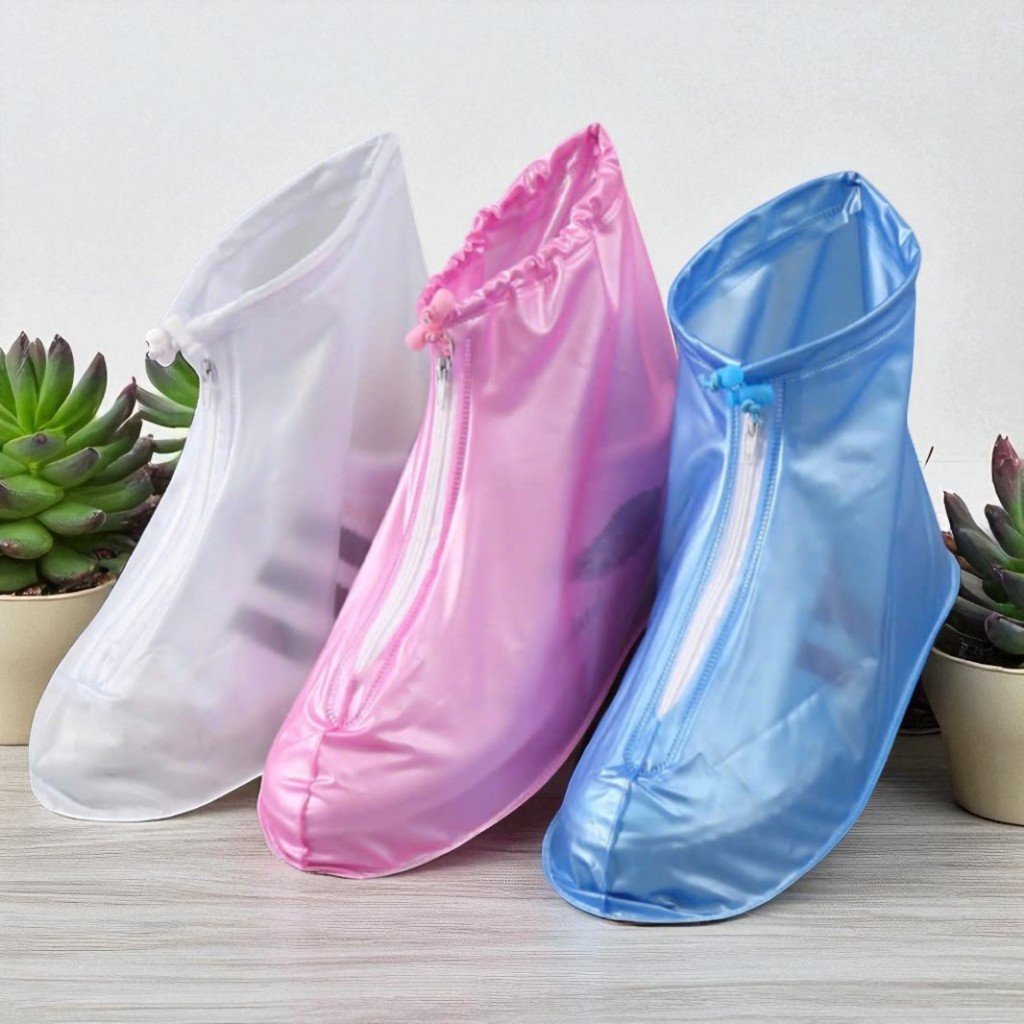 Bộ Áo Mưa Cao Cấp Có Phản Quang Vải poly Loại Vải Cực Dày Thời Trang Tiện Dụng Cho Cả Nam Và Nữ