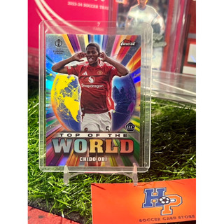 Thẻ bóng đá Chido Obi Top Of The World Topps Finest UCL 2024/25