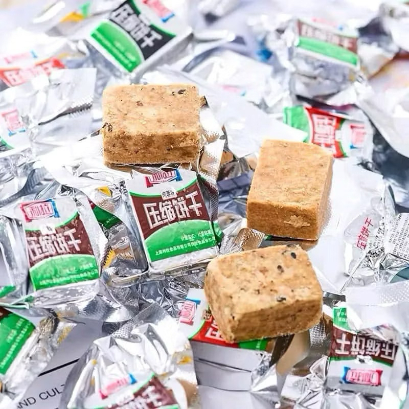 (Gói 500G) Lương Khô Mini Lila Đủ Vị , Lương Khô Nén Tiện Lợi Thơm Ngon ...