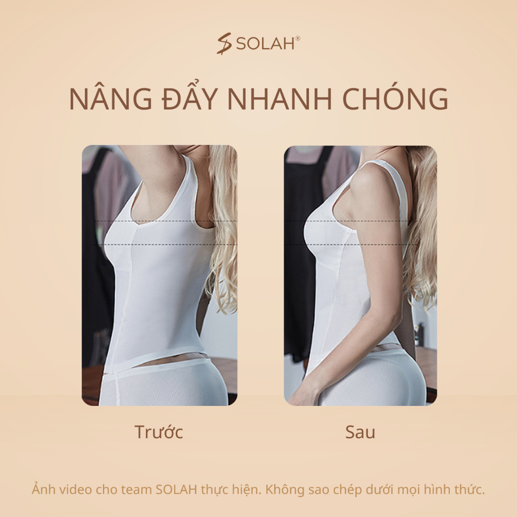 Miếng Dán Độn Ngực Có Gel 2 Mặt SOLAH Bikini Tam Giác Hạt Đậu Áo Váy Đi Tiệc Chơi Hở Lưng PK04