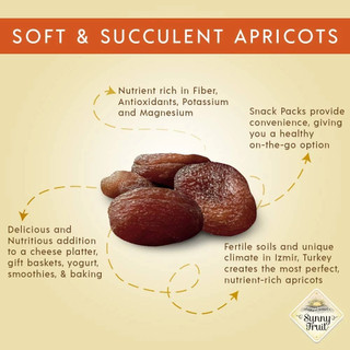 Mơ khô hữu cơ Sunny Fruit Organic Apricots 250g