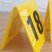 Combo 10 số để bàn mica quán cà phê, trà sữa IN UV