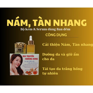 Kem gia truyền Hoàng Cung giúp cải thiện nám, tàn nhang, mờ sẹo, mụn thâm, dưỡng da trắng hồng