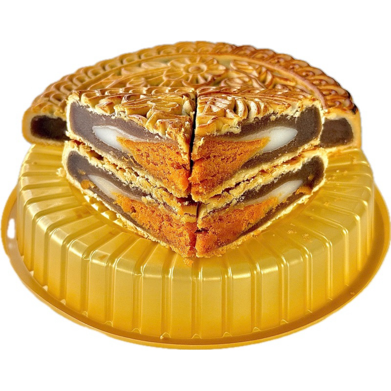Bánh mochi khoai môn trứng muối chà bông