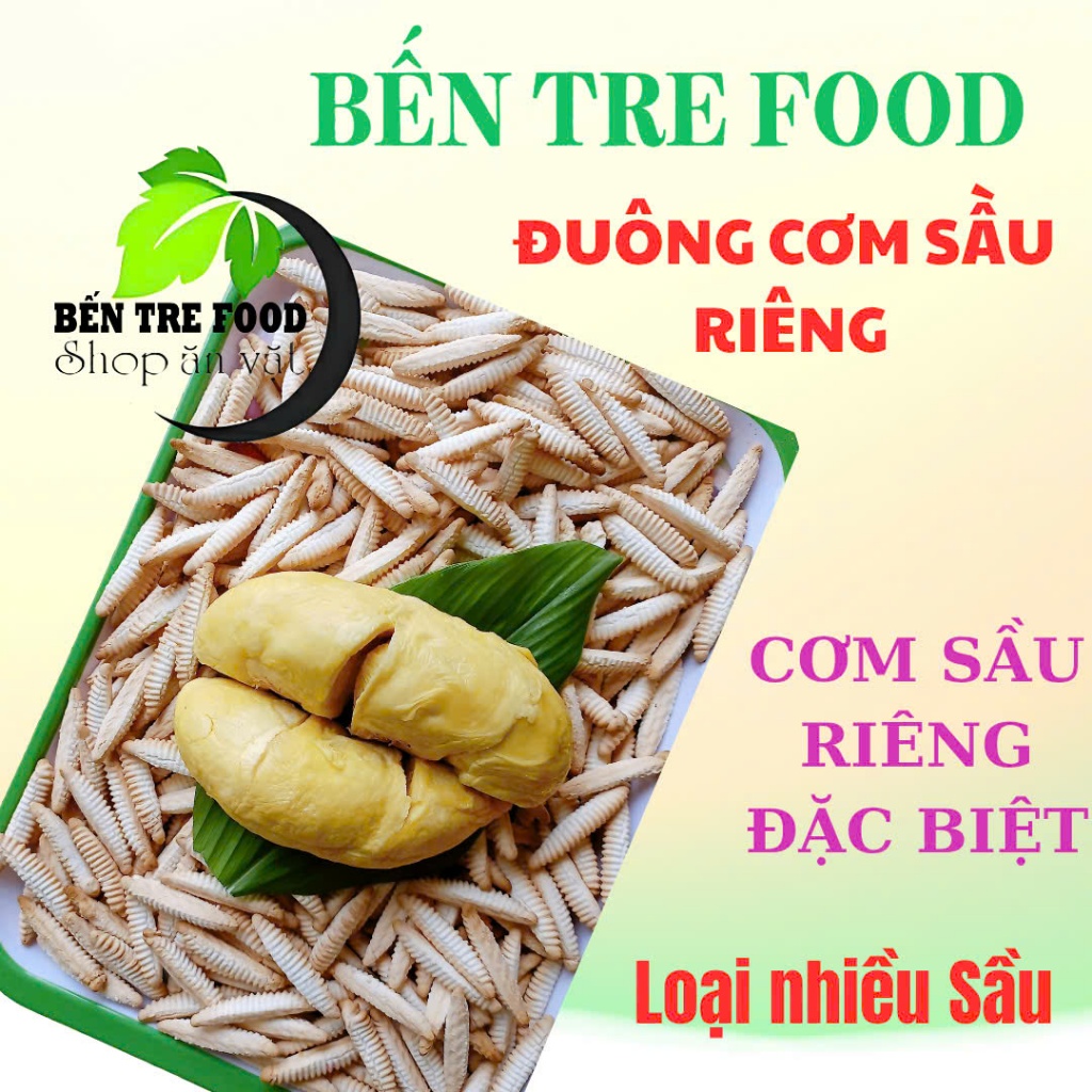 Bánh đuông Cơm Sầu Riêng Tươi loại đặc biệt thơm sầu riêng