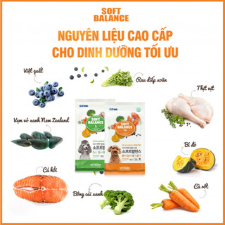 [MUA 2 GIẢM 5%-1.2KG] Soft Balance Hạt mềm, Hỗ trợ xương khớp & tiêu hóa, Dưỡng da lông, Khỏe đường ruột