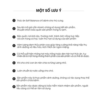 [MUA 2 GIẢM 5%-1.2KG] Soft Balance Hạt mềm, Hỗ trợ xương khớp & tiêu hóa, Dưỡng da lông, Khỏe đường ruột