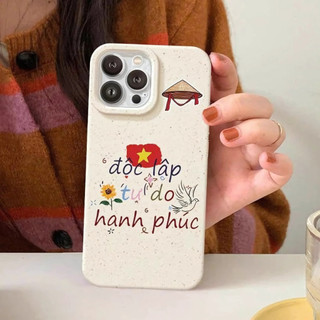 Ốp Lưng iPhone Mềm Thân Thiện Việt Nam Độc Lập Tự Do cho iPhone 7/8/X/XS/11/12/13/14/15/16/17/Plus/Pro/Max/Air