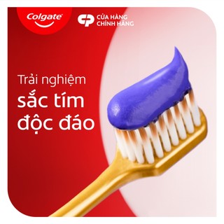 Bộ 4 Kem Đánh Răng Colgate trắng răng Optic White Purple 100g công nghệ sắc tím, trung hòa ố vàng tức thì