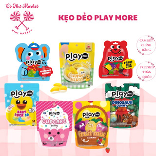 Kẹo dẻo Trái Cây Play More Thái Lan cho bé - Mix Hoa Quả Gói 64g - CÔ THƯ MARKET