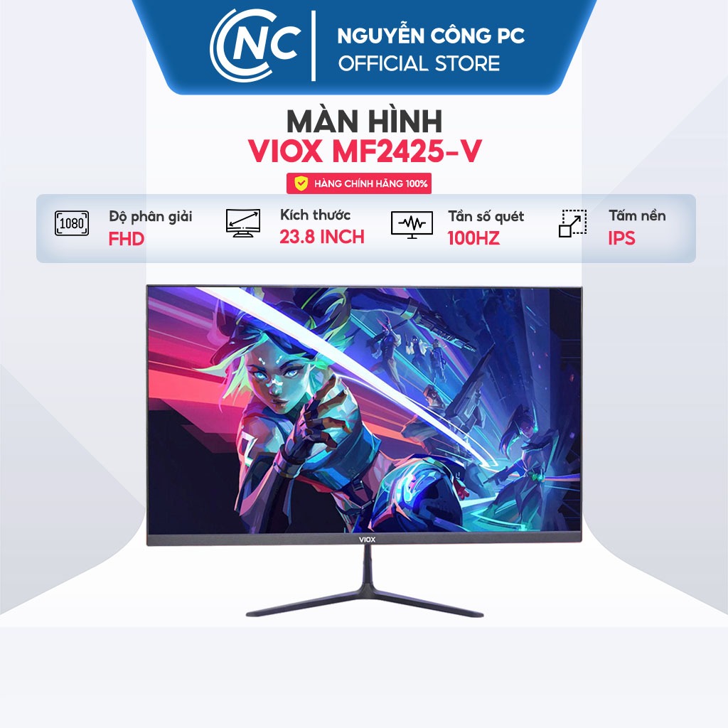 Màn hình máy tính VIOX MF2425-V (23,8inch, 100Hz, FHD, IPS) - Bảo hành ...