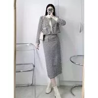 Set dạ tweed Cati sang chảnh A1290
