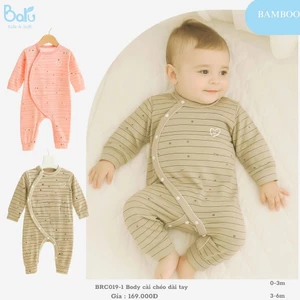 Body cài chéo dài tay BRC019-1