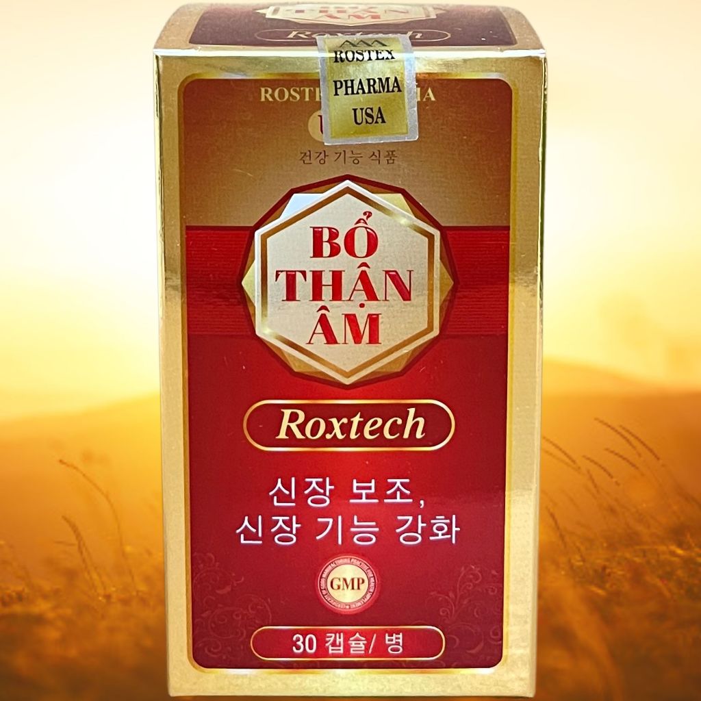Combo 5 Hộp Bổ Thận Âm Roxtech - Rostex - Hải Dương - Vitamin Thanh Lọc