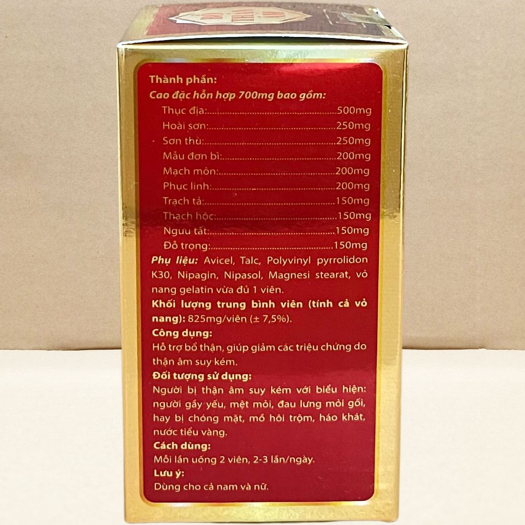 Bổ Thận Âm Roxtech - Rostex - Hải Dương - Vitamin Chữa Lành