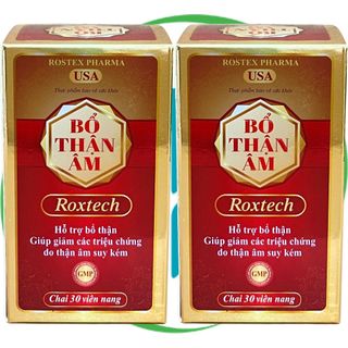 Combo 2 Hộp Bổ Thận Âm Roxtech - Rostex - Hải Dương - Vitamin Phục Hồi