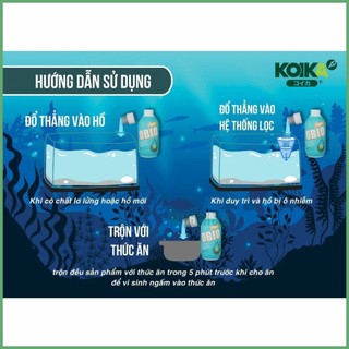 Vi Sinh Koika OBIO - Vi Sinh Tổng Hợp Tinh Chất Tảo Biển - Cho Hồ Cá Thuỷ Sinh