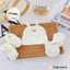 Combo 2 Set Mũ Bao Tay Chân Sơ Sinh Dây Rút Chống Tuột Petit Vải Cotton Lạnh Co Giãn, , Họa Tiết Dễ Thương Cho Bé IQ KAO