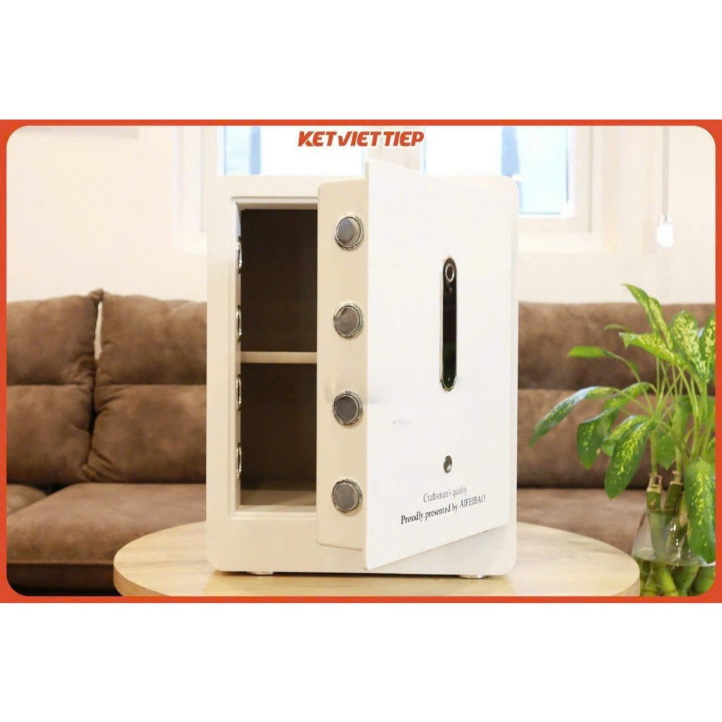 Két sắt thông minh Aifeibao KTM86 kiểu dáng sang trọng tính năng hiện đại kết nối Smartphone thông minh
