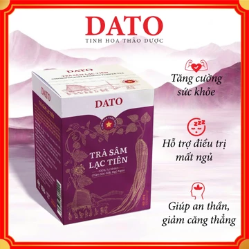 Trà Sâm Lạc Tiên DATO – Thành phần 100% Tự Nhiên Kết Hợp Lạc Tiên & Sâm Dây Ngọc Linh, Vị Thanh Dịu Chăm Sóc Giấc Ngủ