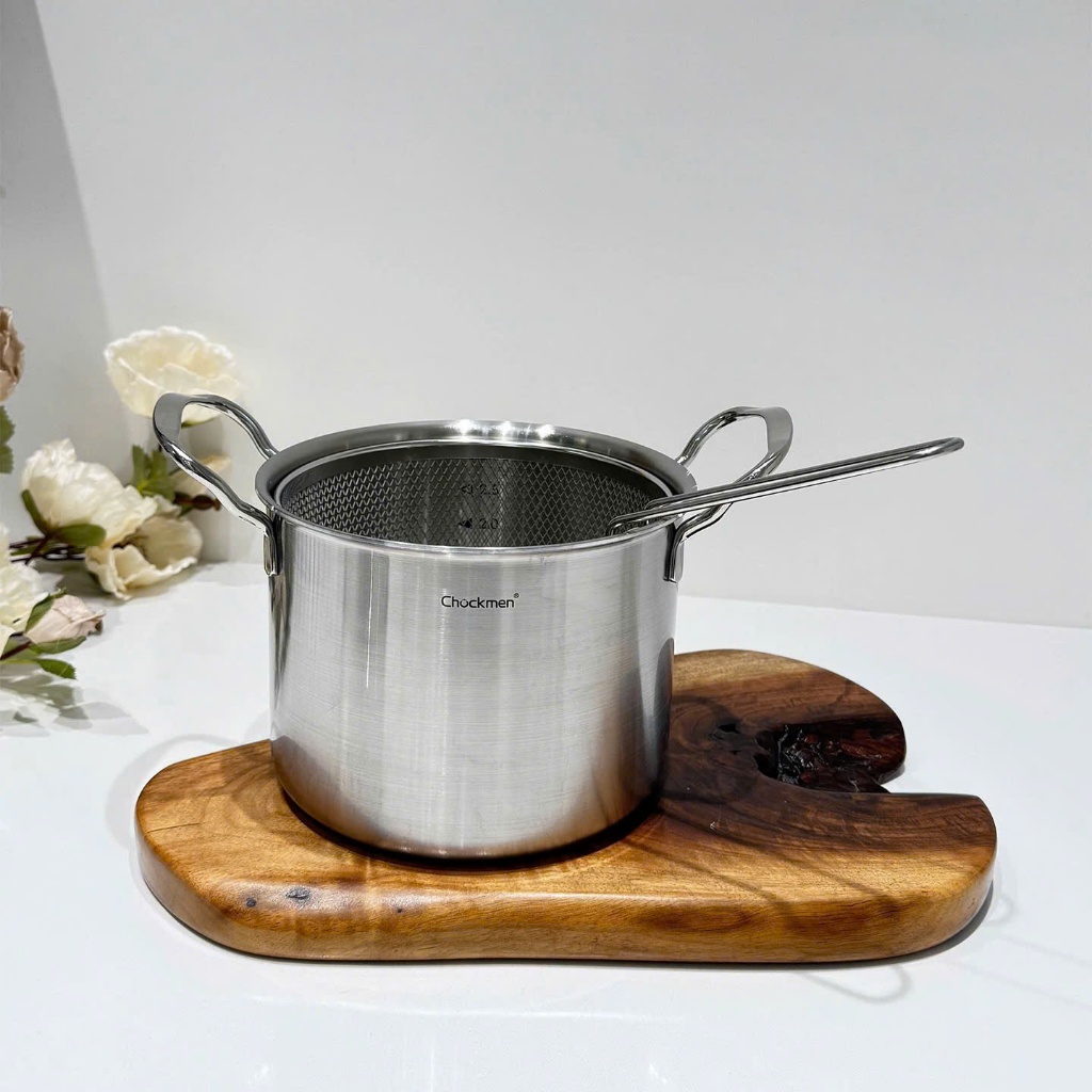 Nồi Chockmen 18cm Kèm Giỏ Chiên Ngập Dầu