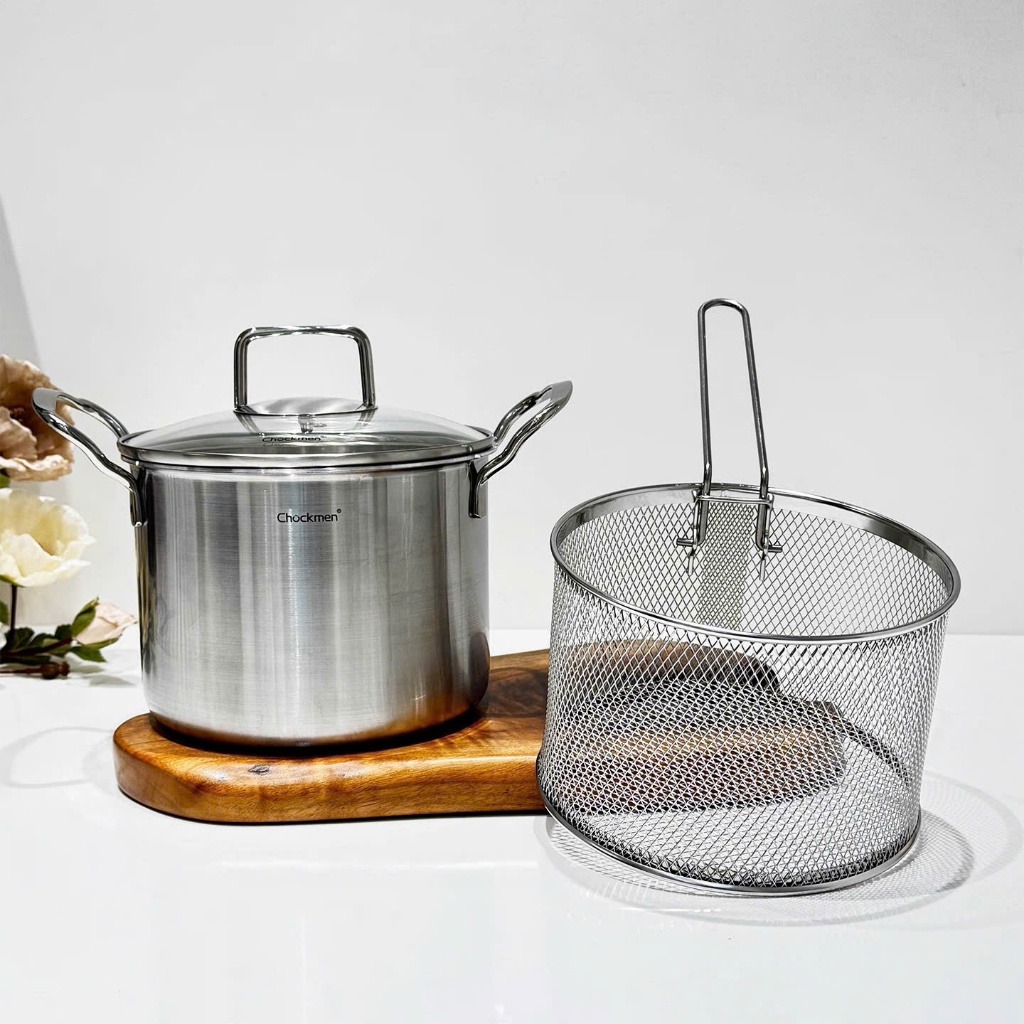 Nồi Chockmen 18cm Kèm Giỏ Chiên Ngập Dầu